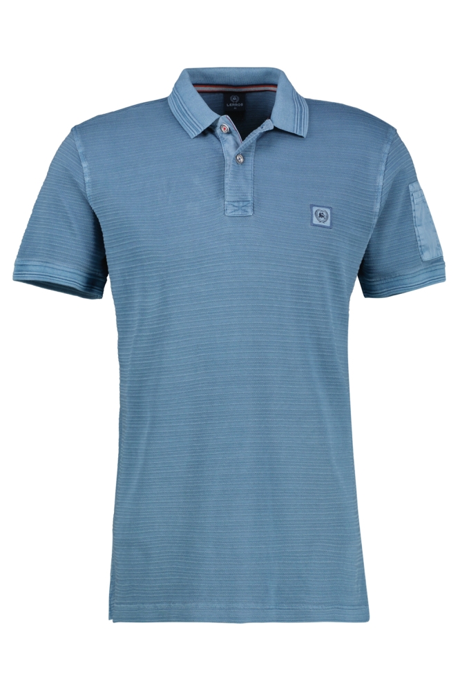POLOSHIRT MET TONALE STREPEN 2533238 443